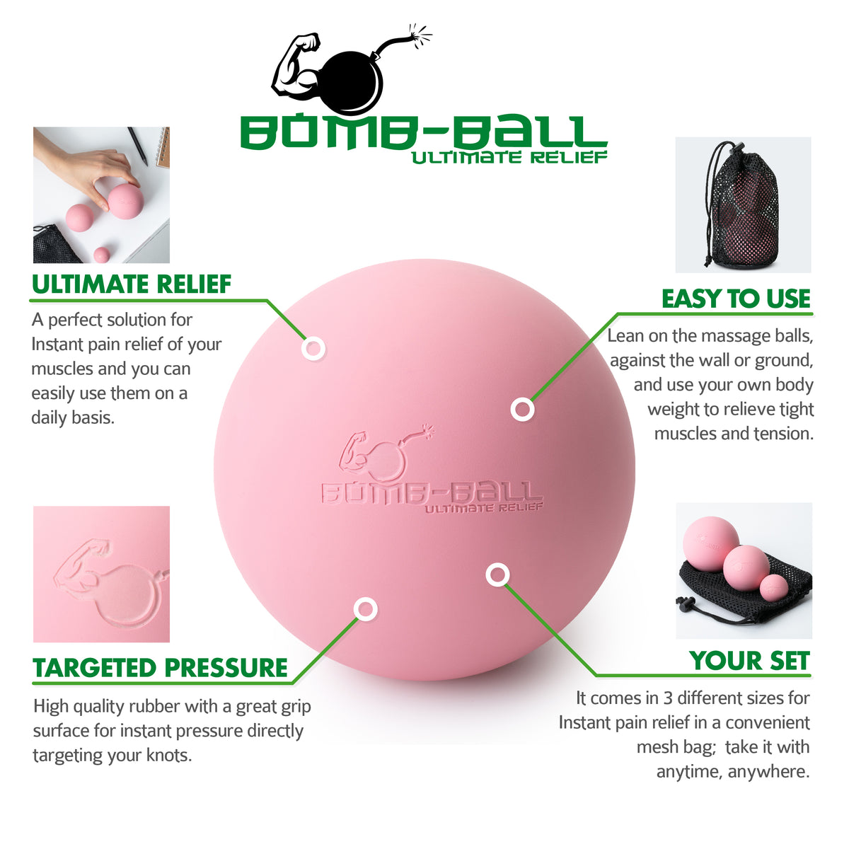 Bomb-Ball Original Pink
